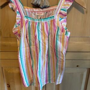 Cat & Jack Multicolor Striped Top